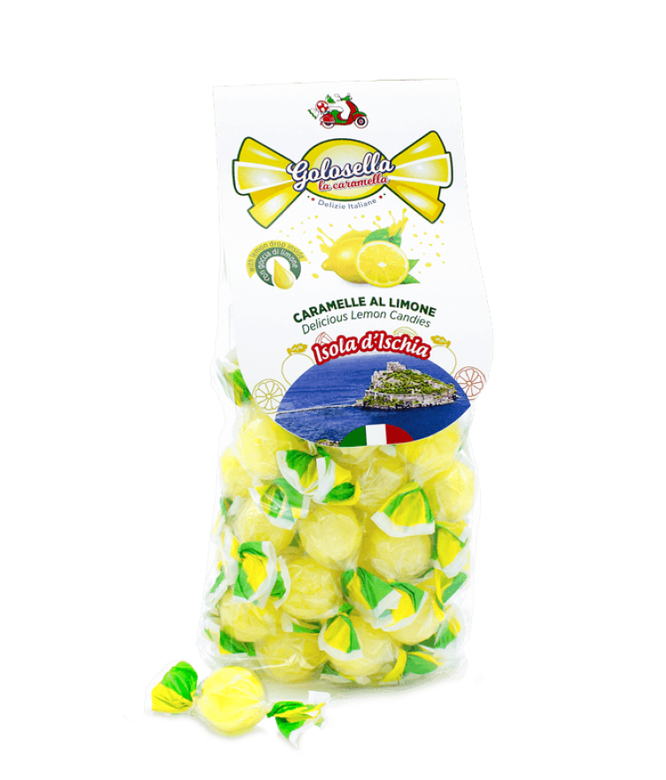 Caramelle dure succose al limone 100 gr